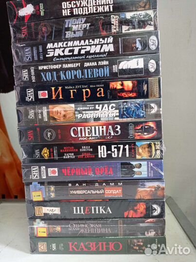 Видеокассеты новые