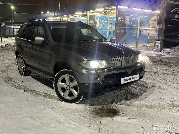 BMW X5 4.4 AT, 2005, 330 000 км