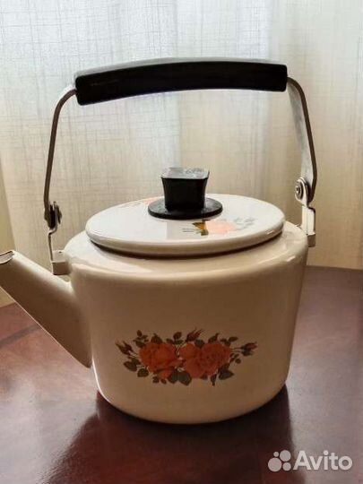 Заварочный чайник эмалированный