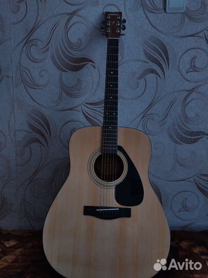 Акустическая гитара yamaha f310 бу + чехол
