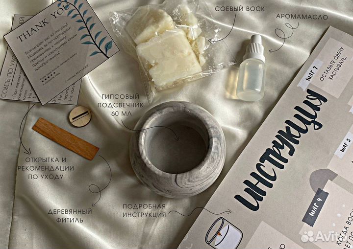 Набор для изготовления свечей