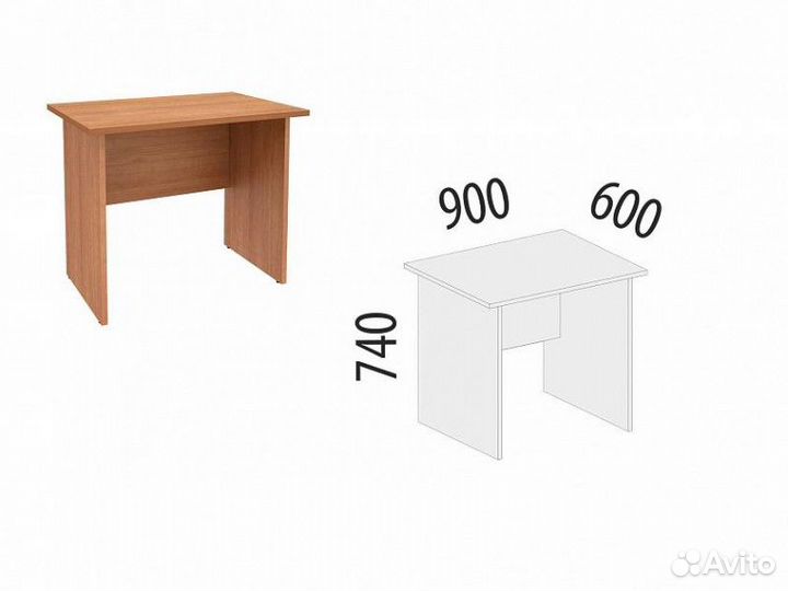 Стол компьютерный Альфа 61 262 маленький