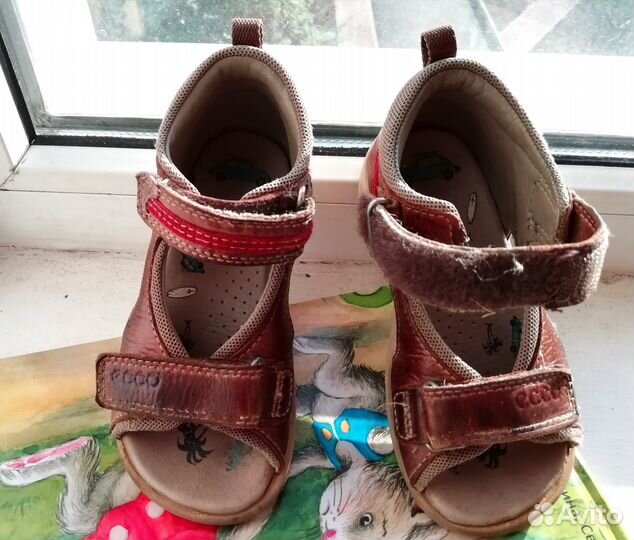 Босоножки Ecco 24р, Сrocs С8