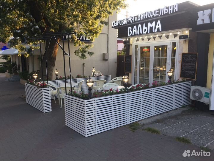 Кашпо для зонирования