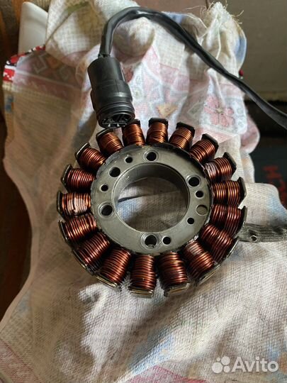 Стартер генератора kawasaki zx6r 2003