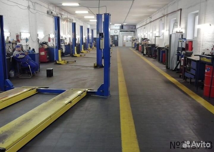 Модульный пол для магазина