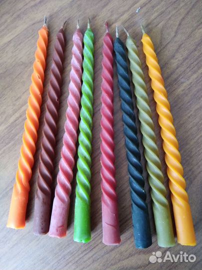 Свечи восковые с травами