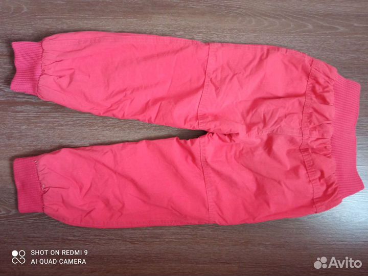Брючки демисезонные на девочку