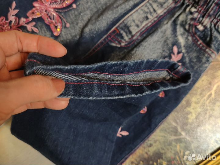 Джинсы на девочку 92см