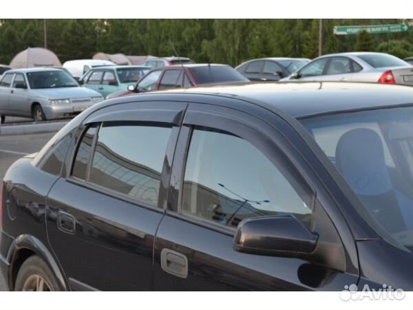 Дефлекторы боковых окон Opel Astra Седан 4-дв
