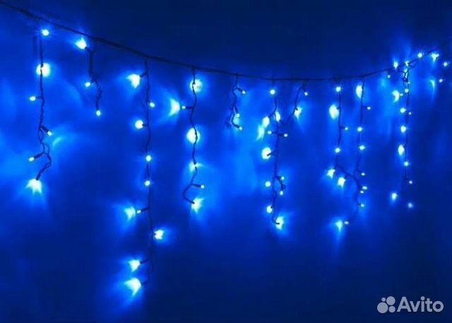 Гирлянда уличная бахрома