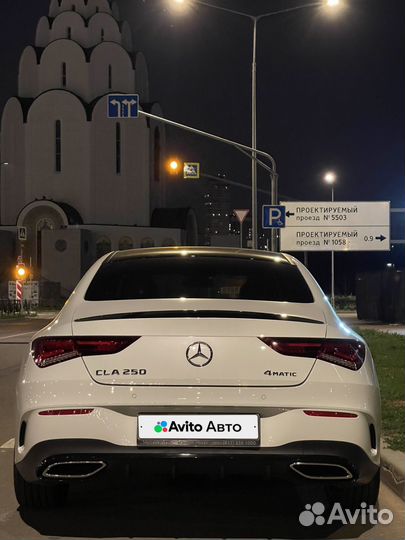 Mercedes-Benz CLA-класс 2.0 AMT, 2020, 38 000 км