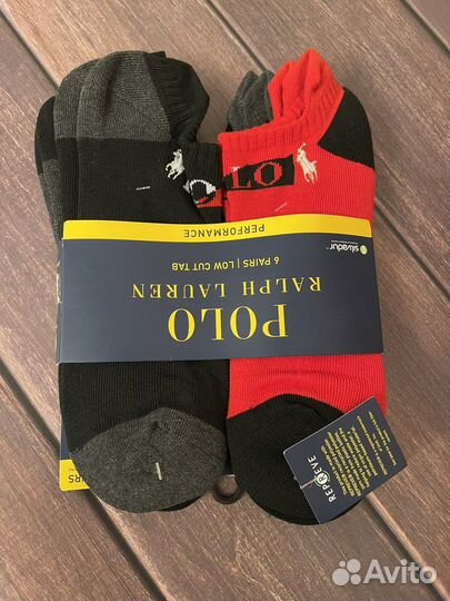 Polo Ralph Lauren носки 6пар. Оригинал