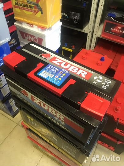 Аккумулятор Зубр 110 ефб Zubr 110 efb
