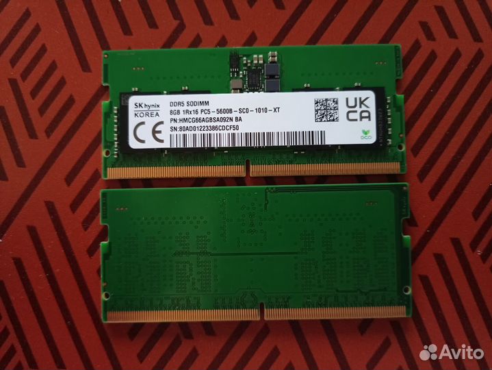 Hynix DDR5 sodimm 8 Gb 5600 Mhz original