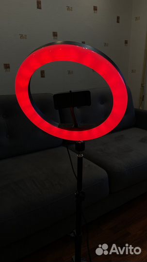 Лампа для селфи со штативом 33 см