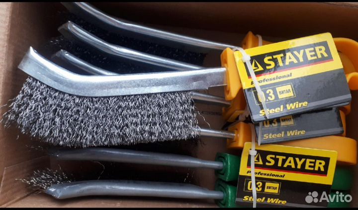 Стальная щетка stayer master