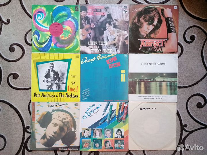 Виниловые пластинки