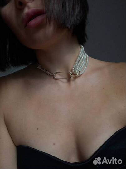 Чокеры из жемчуга / натуральный жемчуг