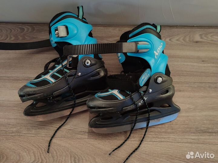 Коньки детские раздвижные