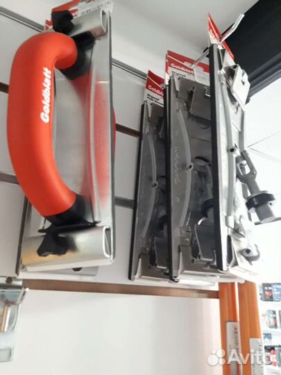 Терка для шлифования с ручкой Goldblatt с фиксатор