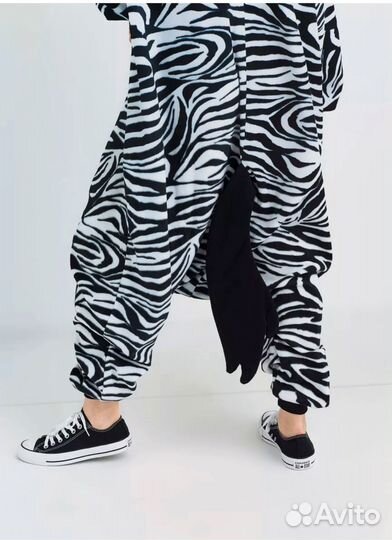 Кигуруми для взрослых Зебра разм.S