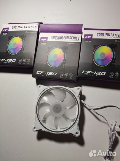 Куллеры для пк argb 120мм белые