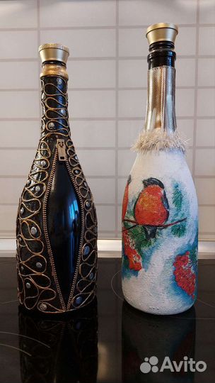 Декоративные бутылки