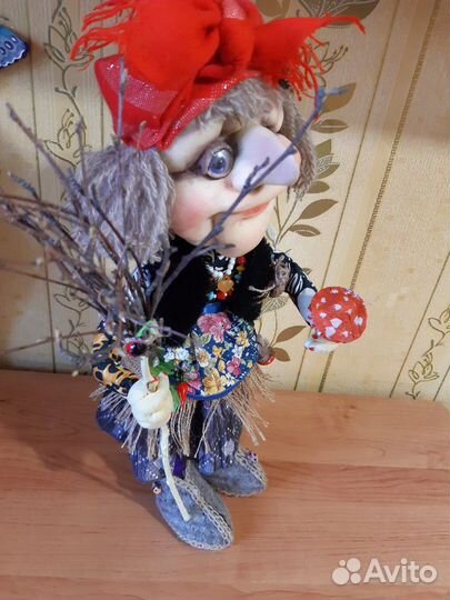 Баба Яга.Ручная работа