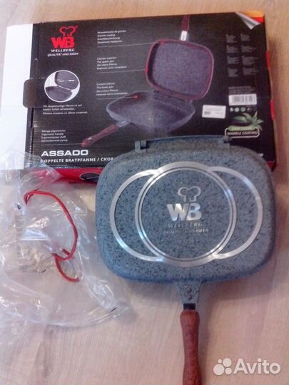 Сковорода двойная.Гранитное покрытие. Новое