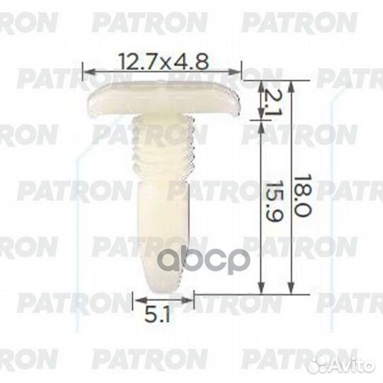 Клипса пластмассовая ford применяемость: фиксат