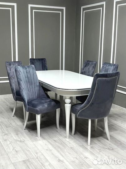 Стол со стульями \оплата при получении