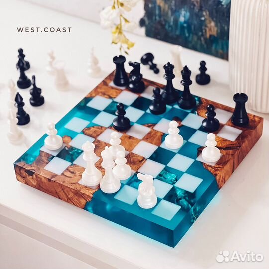 Шахматы деревянные ручной работы