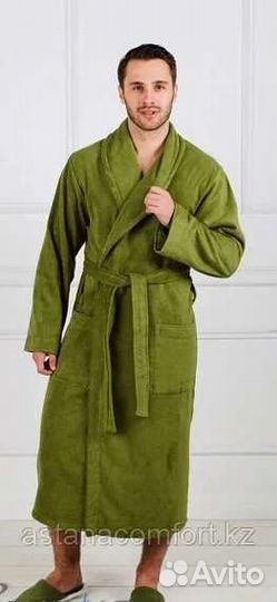 Мужской махровый халат