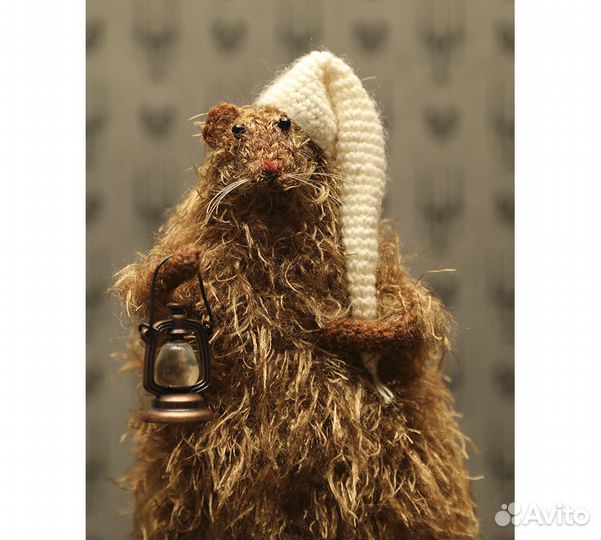 Бессонный крыс игрушка интерьерная