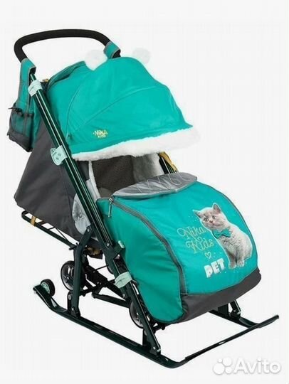 Санки утепленные Ника