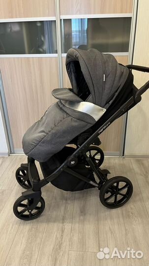 Коляска 3 в 1 riko nano PRO (графит)
