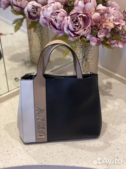 Сумка dknv натуральная кожа