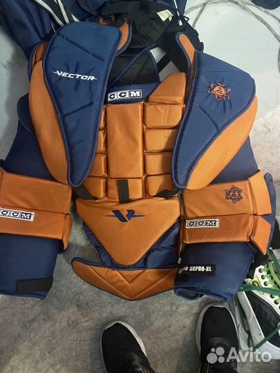 Нагрудник хоккейный вратарский sr xl
