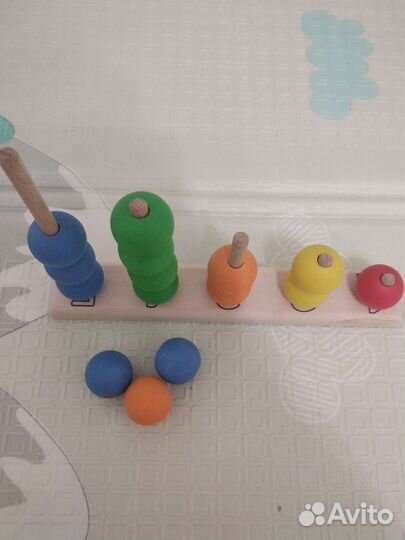Развивающие игрушки пакетом
