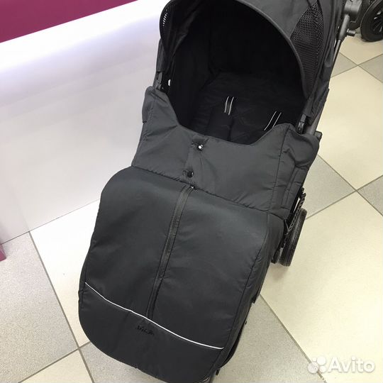 Коляска прогулочная Baballo future 2024 черный