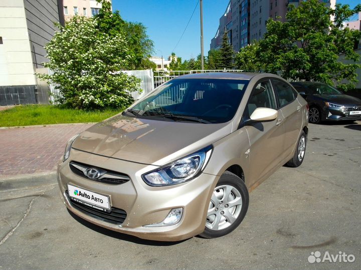 Hyundai Solaris 1.6 МТ, 2012, 285 641 км