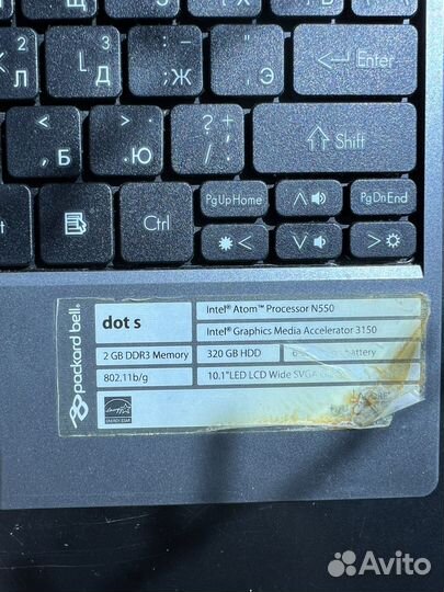 Нетбук packard Bell