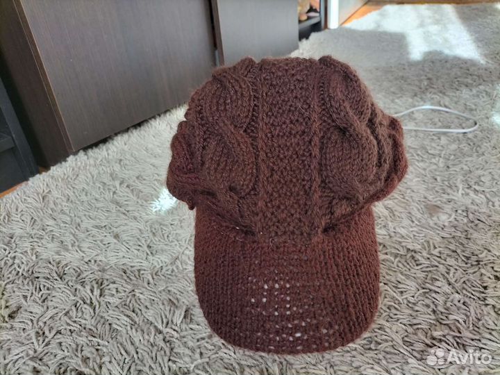 Кепка женская вязаная