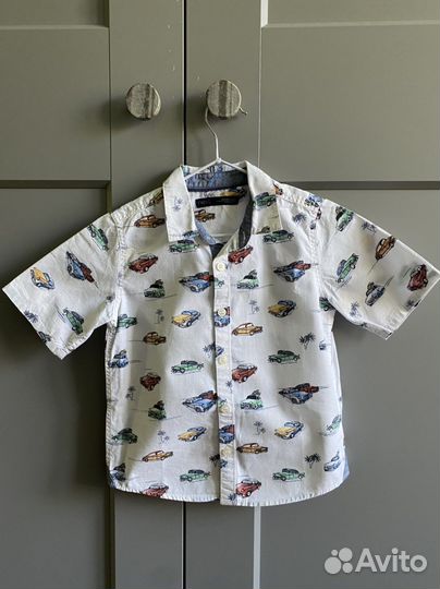 Рубашки zara, next 2-3 года