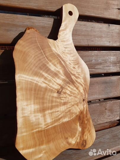 Доска разделочная из цельного дерева