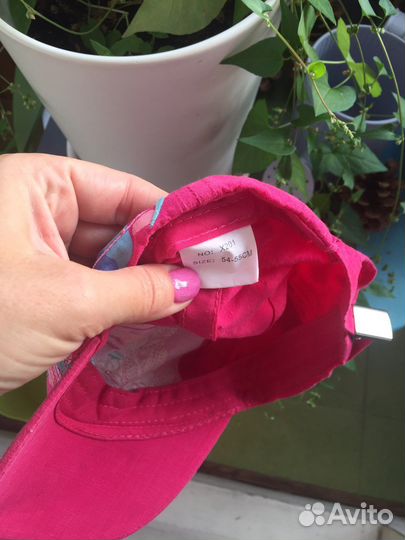 Бейсболка на девочку