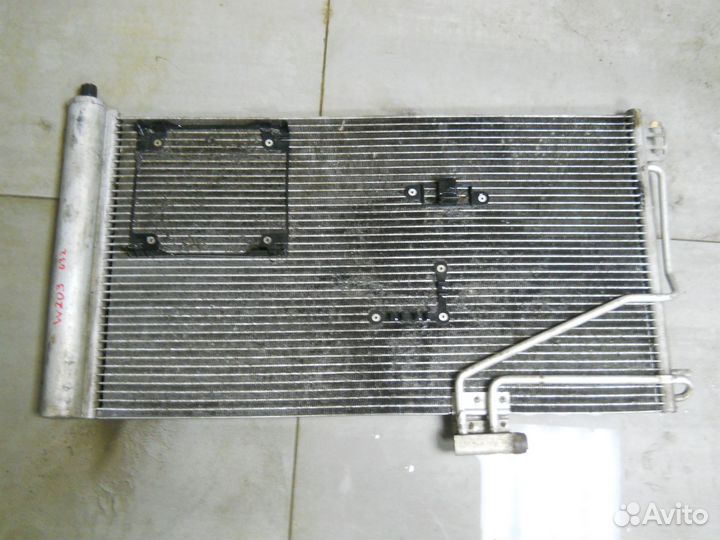 W203 Радиатор кондиционера Mercedes