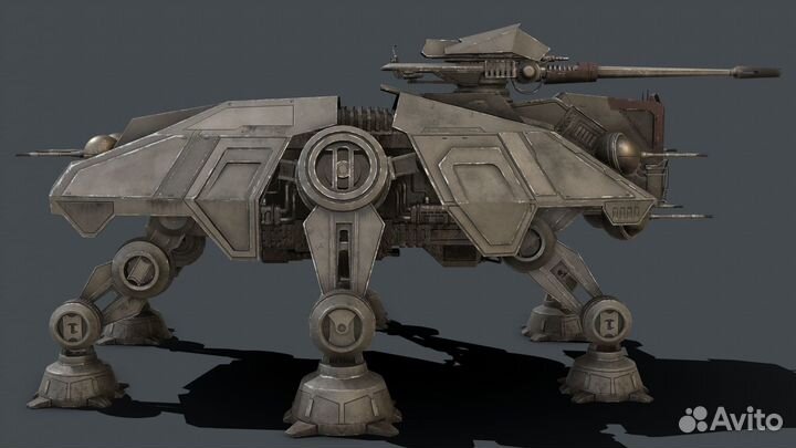 Сборная модель шагохода AT-TE Star Wars