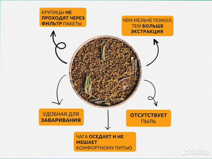 Чага-чай в ассортименте